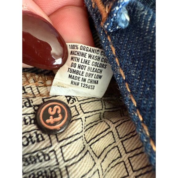 Taylor Stitch Men’s Jeans Size 33x29 Slim Straight Medium Wash Organic Cotton - Picture 8 of 8